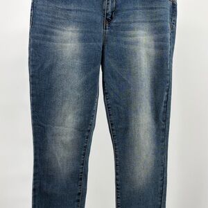 Guess Blue Curvy‎ Mid Rise Skinny Jeans. Women's 30